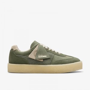 Clarks Tor 80 Khaki/Green Combination | CLKS-85156
