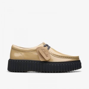 Clarks Torhill Bee Beige Patent | CLKS-84683