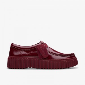 Clarks Torhill Bee Burgundy Patent | CLKS-84685