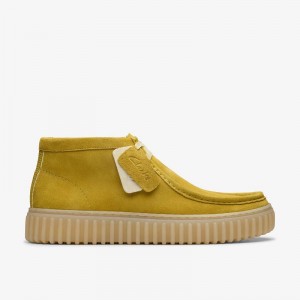 Clarks Torhill Hi Lime Suede | CLKS-84578