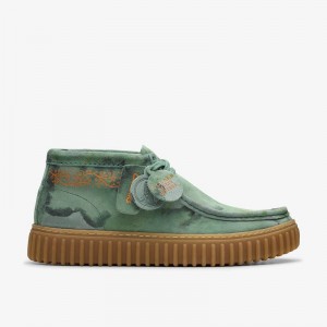 Clarks Torhill Tor Green Camouflage | CLKS-84598