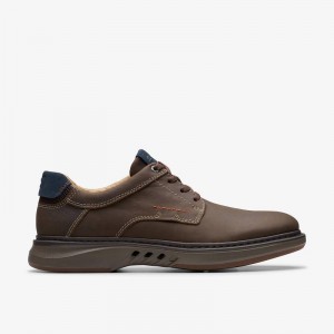 Clarks Un Briley Pace Brown Nubuck | CLKS-84333