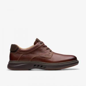 Clarks Un Briley Pace Tan Leather | CLKS-84331