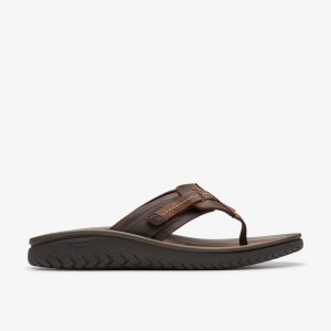 Clarks WESLEY SUN Beeswax Leather | CLKS-84214