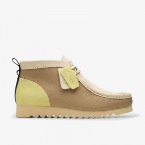 Clarks Wallabee 2 FTRE Ecru Combination | CLKS-84584