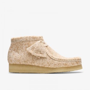 Clarks Wallabee Boot Speckled Hair On | CLKS-85614