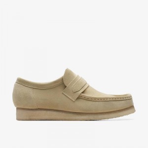 Clarks Wallabee Loafer Maple Suede | CLKS-84503