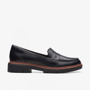 Clarks Westlynn Ayla Black Leather | CLKS-85373